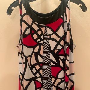 Beautiful patterned Alfani soft and stretchy tank